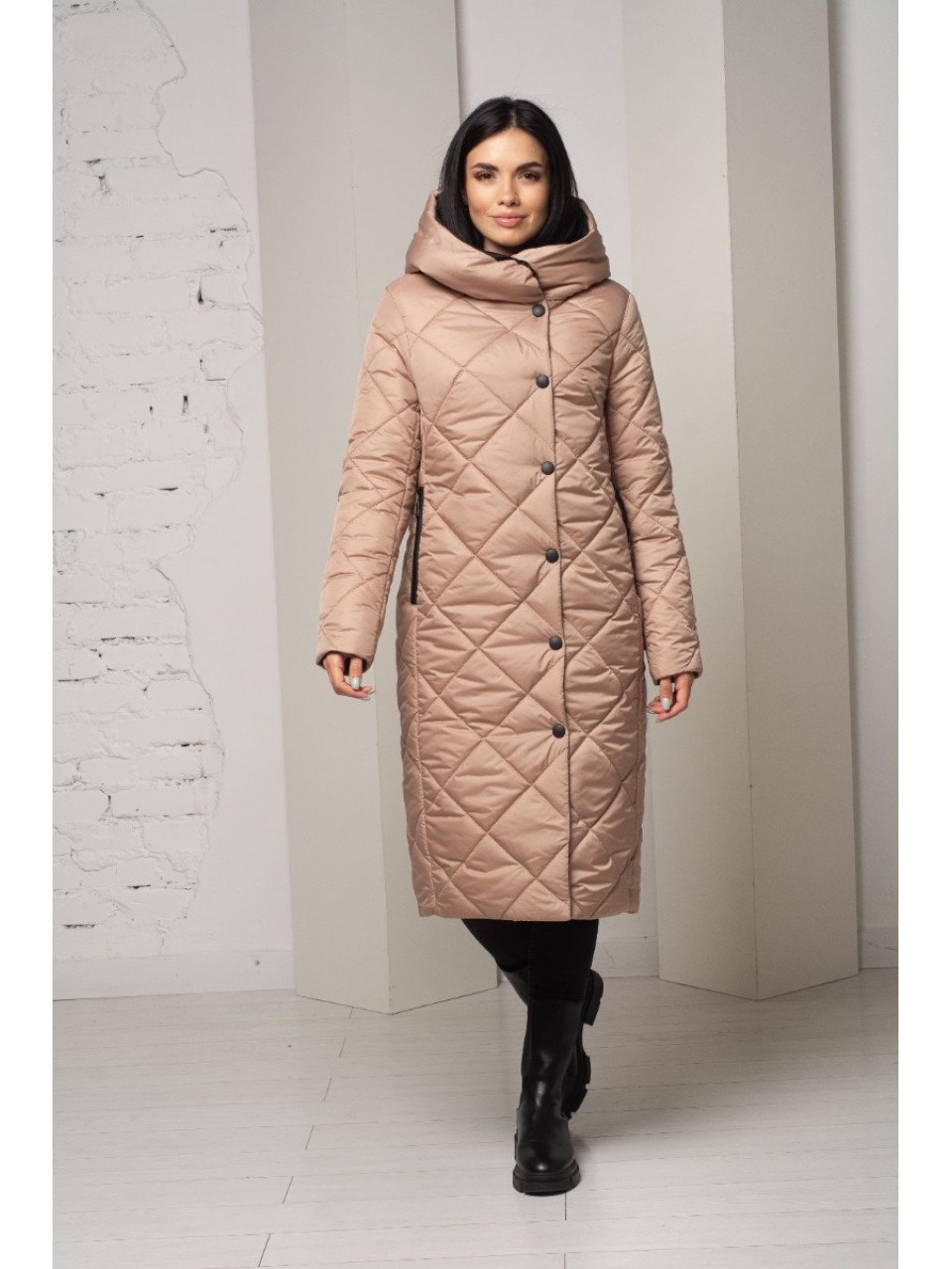 Куртка жіноча зимова Рубі VLS (чорна)